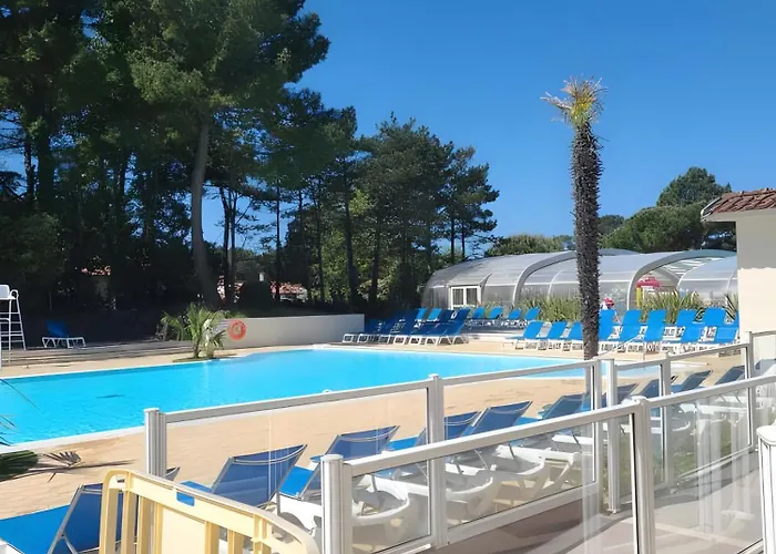 营地 Mobile-home 90 Bois Dormant 圣让-德蒙